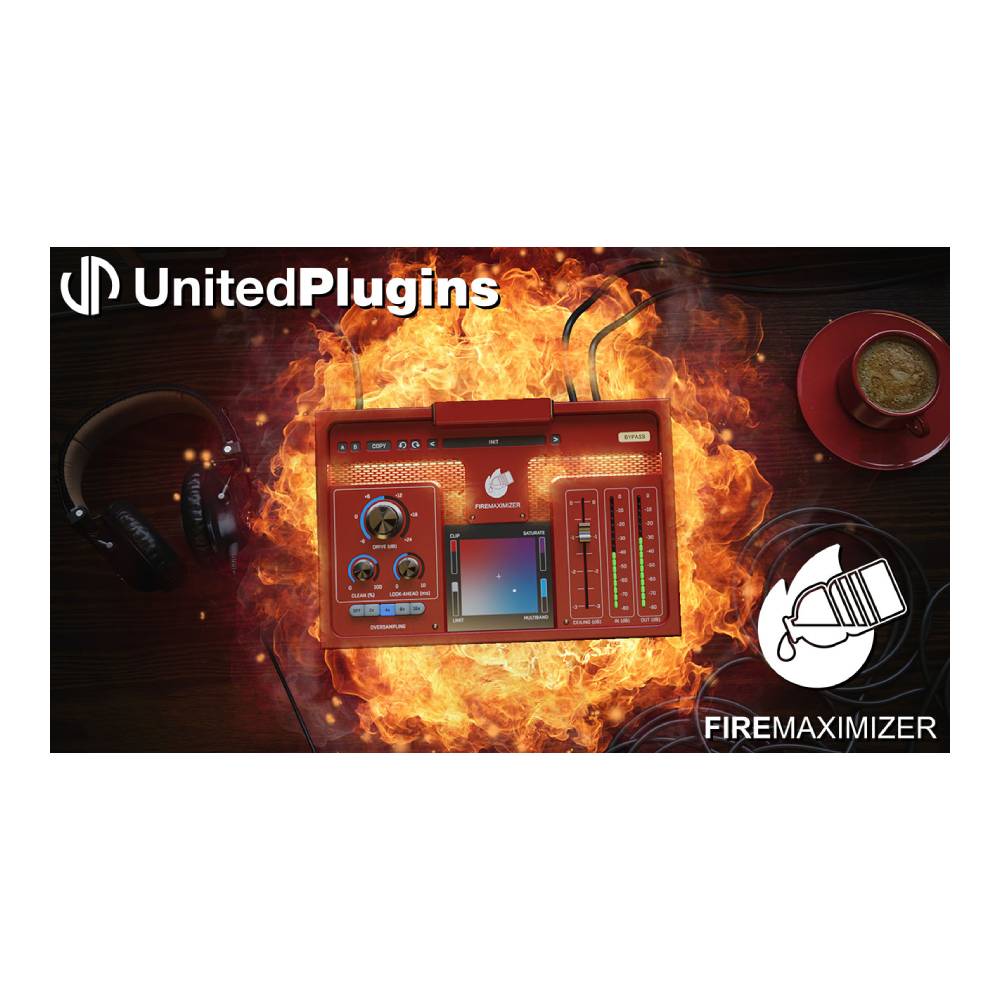 UnitedPlugins FireMaximizer [メール納品]