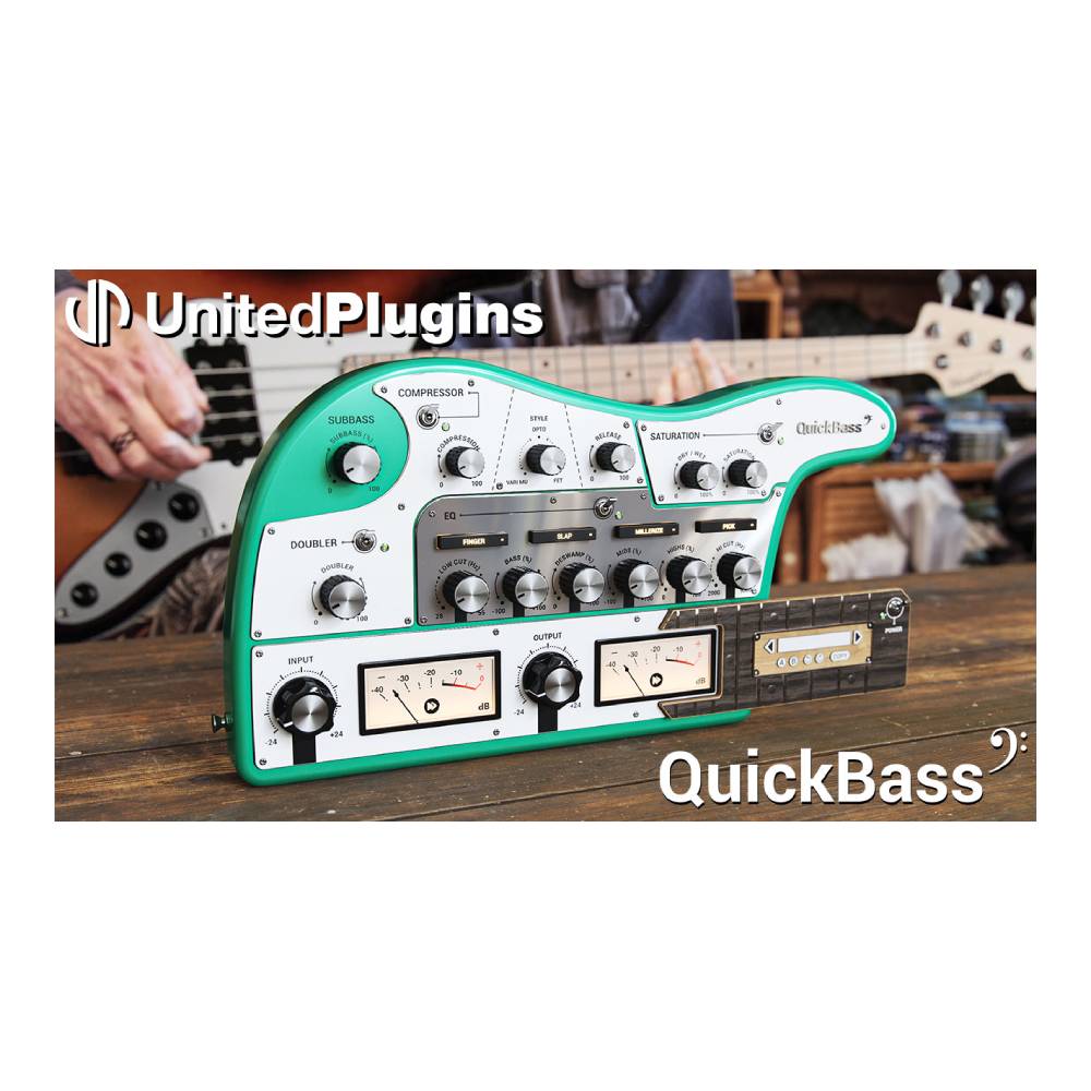 乐天商城 - UnitedPlugins QuickBass [メール納品]