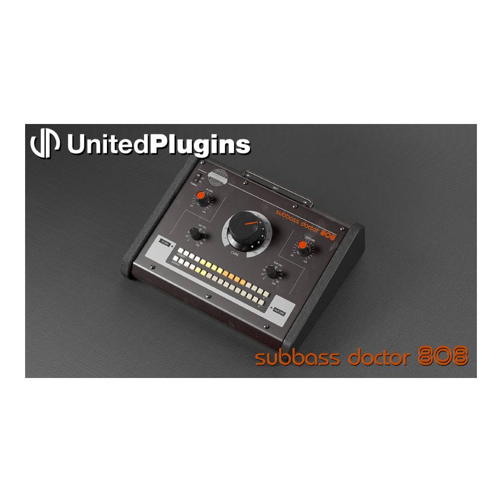 UnitedPlugins SubBass Doctor 808 [メール納品]