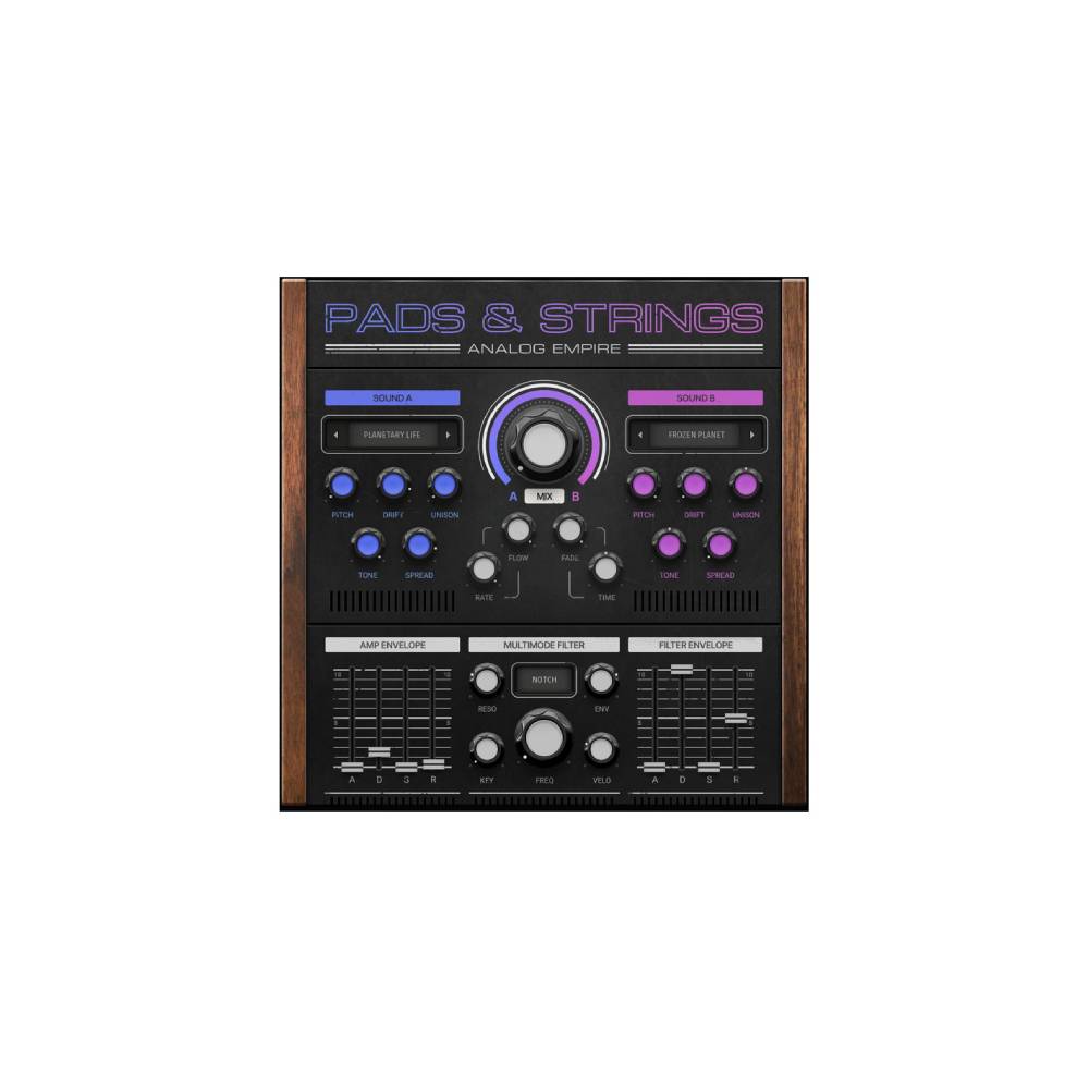 MeldaProduction Analog Empire: Pads & Strings [メール納品][メーカープロモーション 2/26まで]