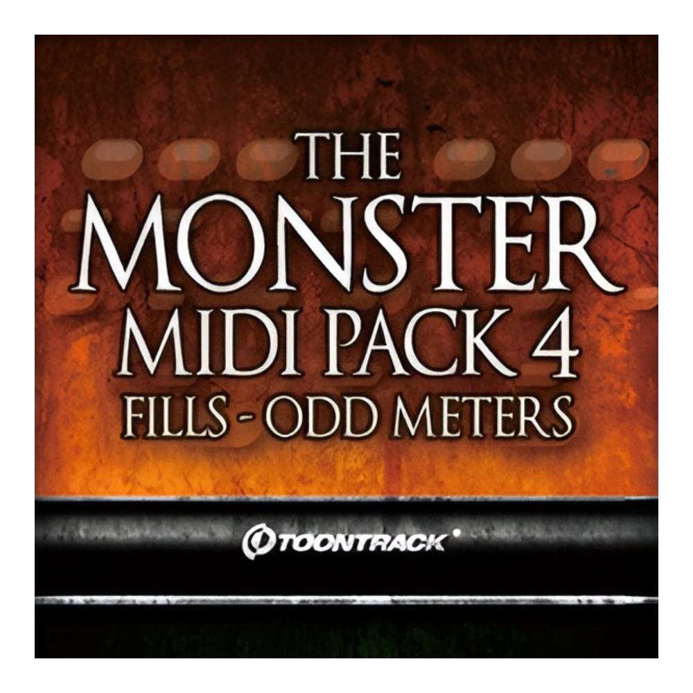 TOONTRACK DRUM MIDI - MONSTER MIDI PACK 4 FILLS & ODD METERS [�᡼��Ǽ��]