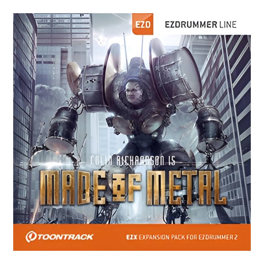 TOONTRACK EZX - MADE OF METAL [メール納品]