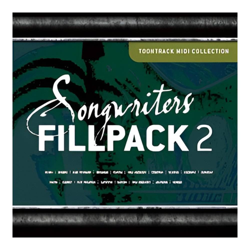 TOONTRACK DRUM MIDI - SONGWRITERS FILLPACK 2 