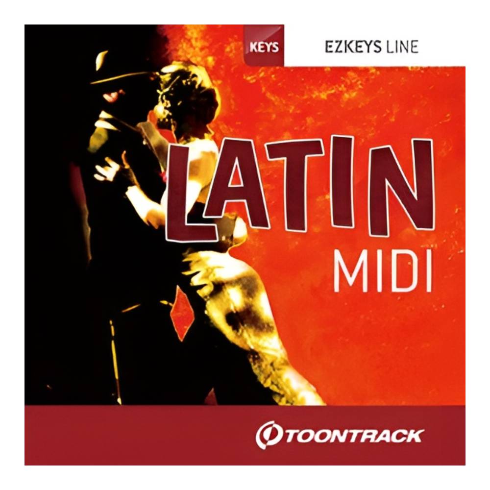 TOONTRACK KEYS MIDI - LATIN [メール納品]