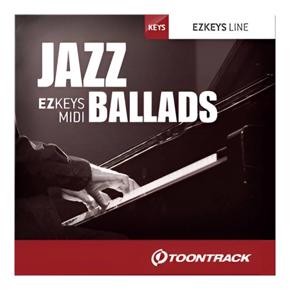 TOONTRACK KEYS MIDI - JAZZ BALLADS [メール納品][メーカープロモーション 3/31まで]
