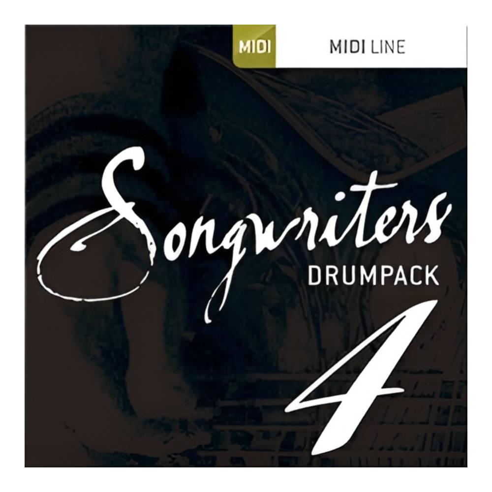TOONTRACK DRUM MIDI - SONGWRITERS DRUMPACK 4 [メール納品][メーカープロモーション 3/31まで]