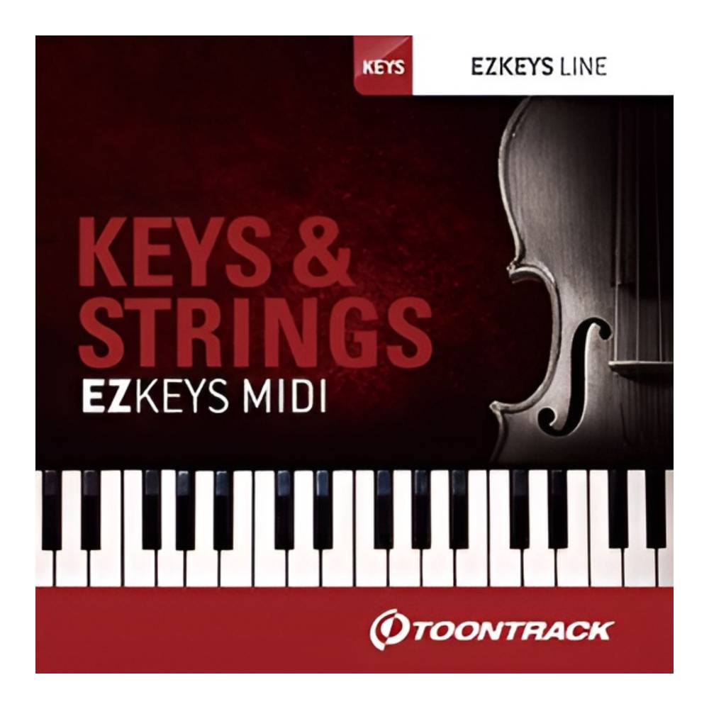 PCsandperipherals - TOONTRACK KEYS MIDI - KEYS & STRINGS [メール納品]