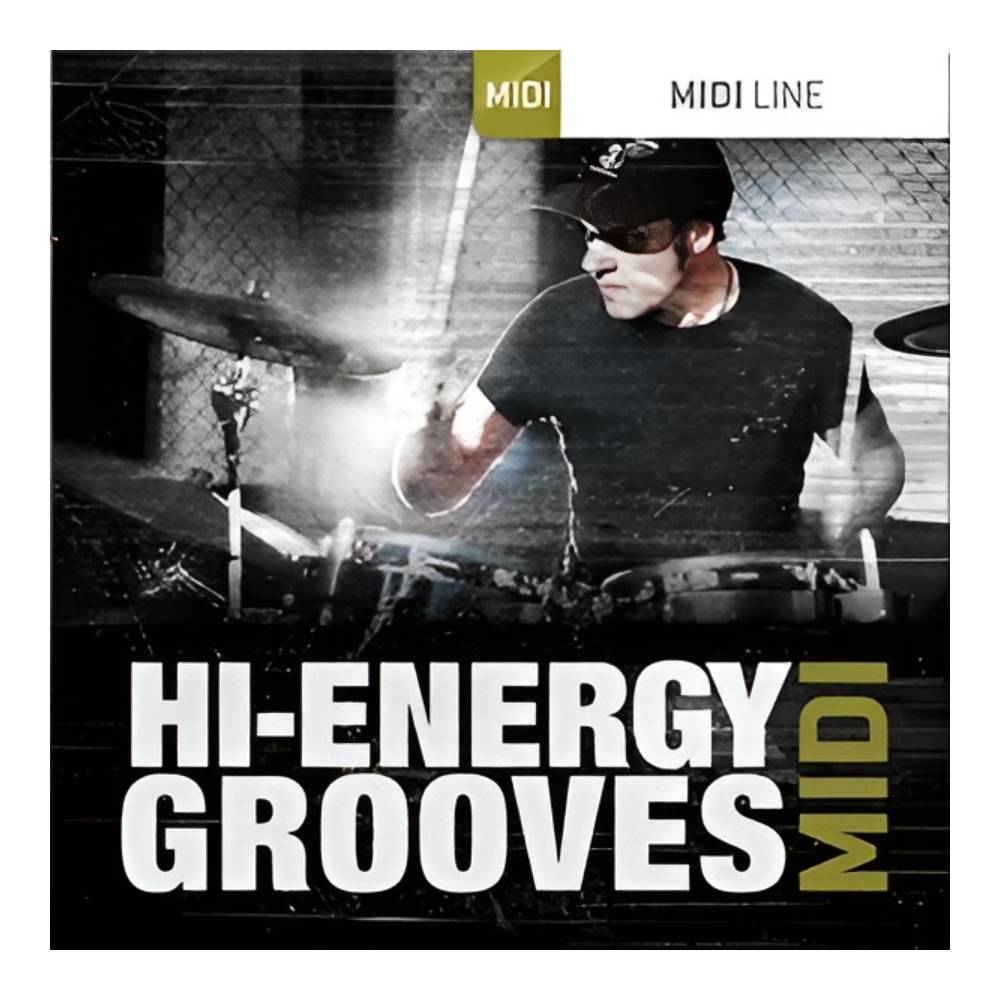 TOONTRACK DRUM MIDI - HIGH ENERGY GROOVES [メール納品][メーカープロモーション 3/31まで]
