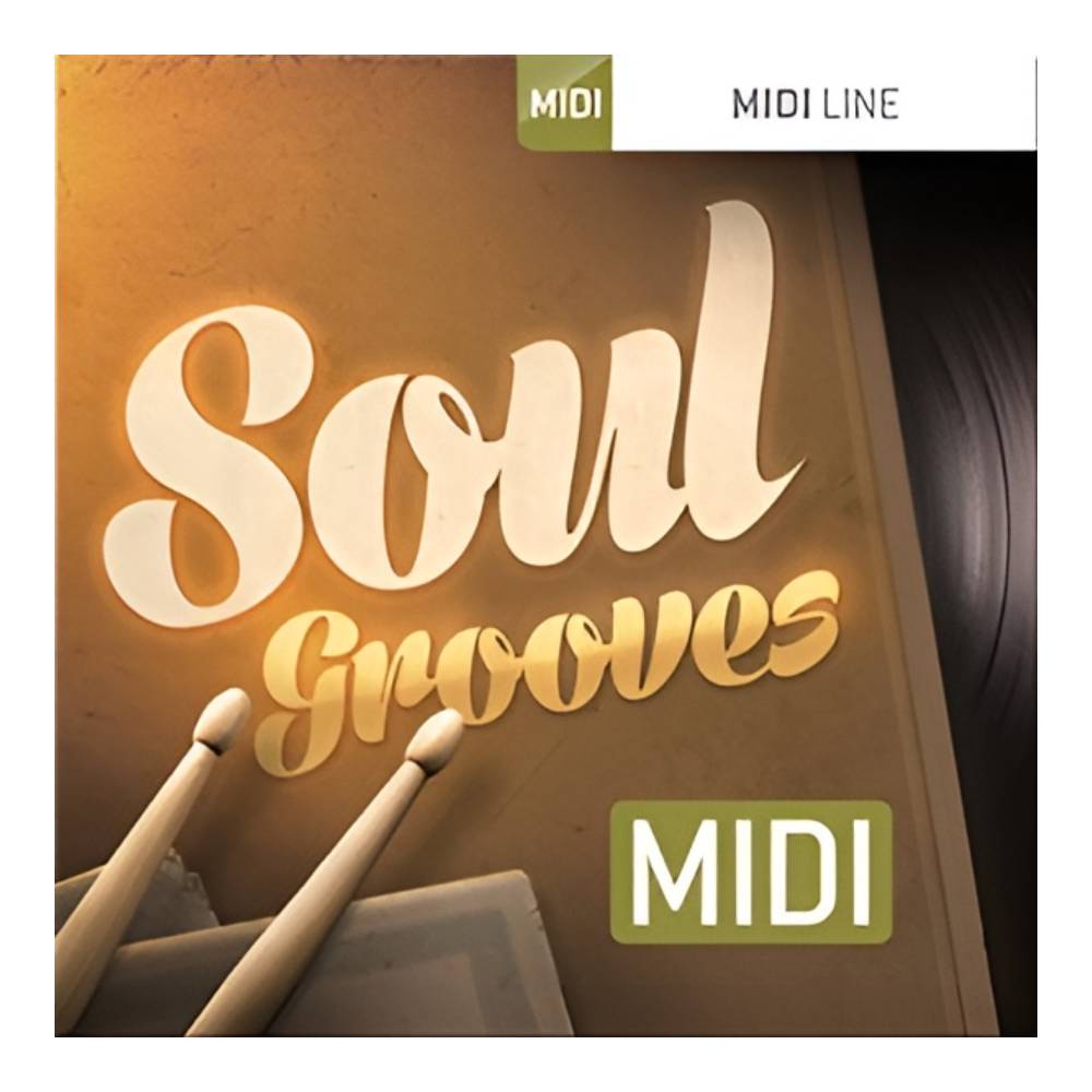 TOONTRACK DRUM MIDI - SOUL GROOVES [メール納品][メーカープロモーション 7/31まで]