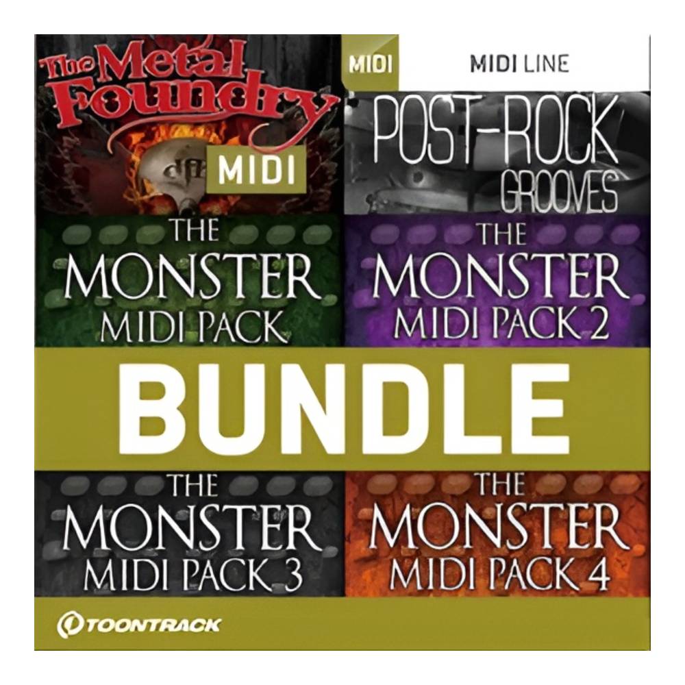TOONTRACK DRUM 6MIDI - HIGH-OCTANE [メール納品]