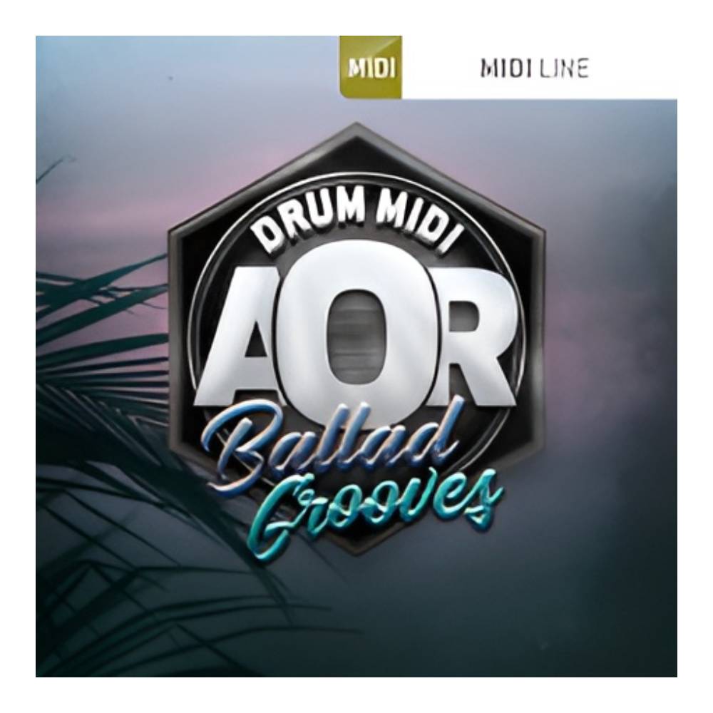 TOONTRACK DRUM MIDI - AOR BALLAD GROOVES [メール納品][メーカープロモーション 3/31まで]