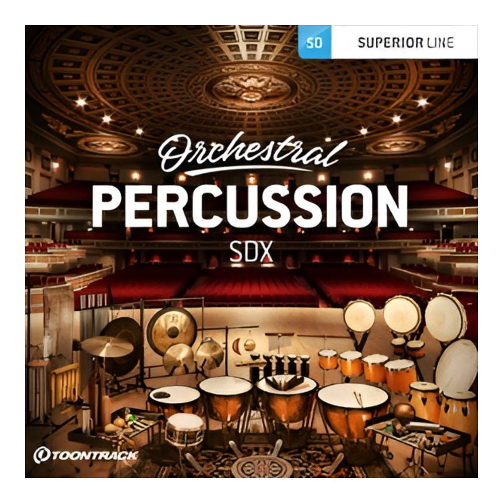 TOONTRACK SDX - ORCHESTRAL PERCUSSION [メール納品]