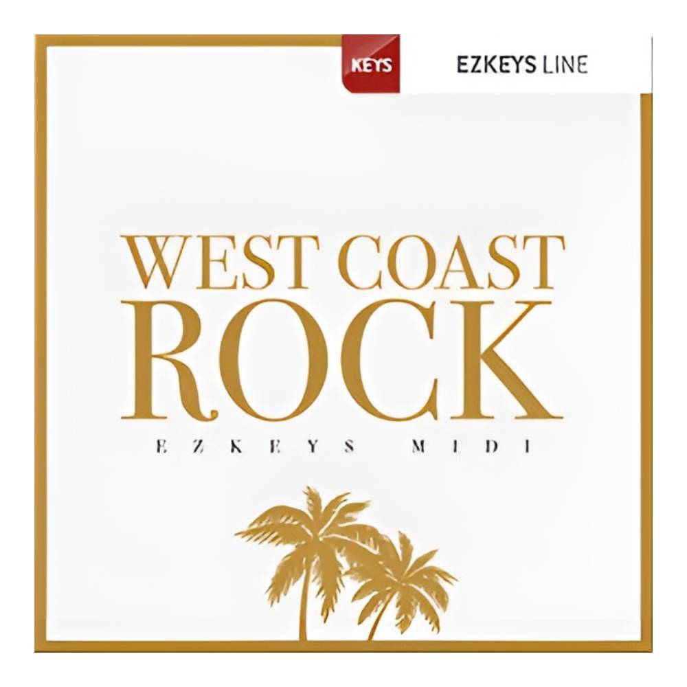 TOONTRACK KEYS MIDI - WEST COAST ROCK [メール納品][メーカープロモーション 3/31まで]