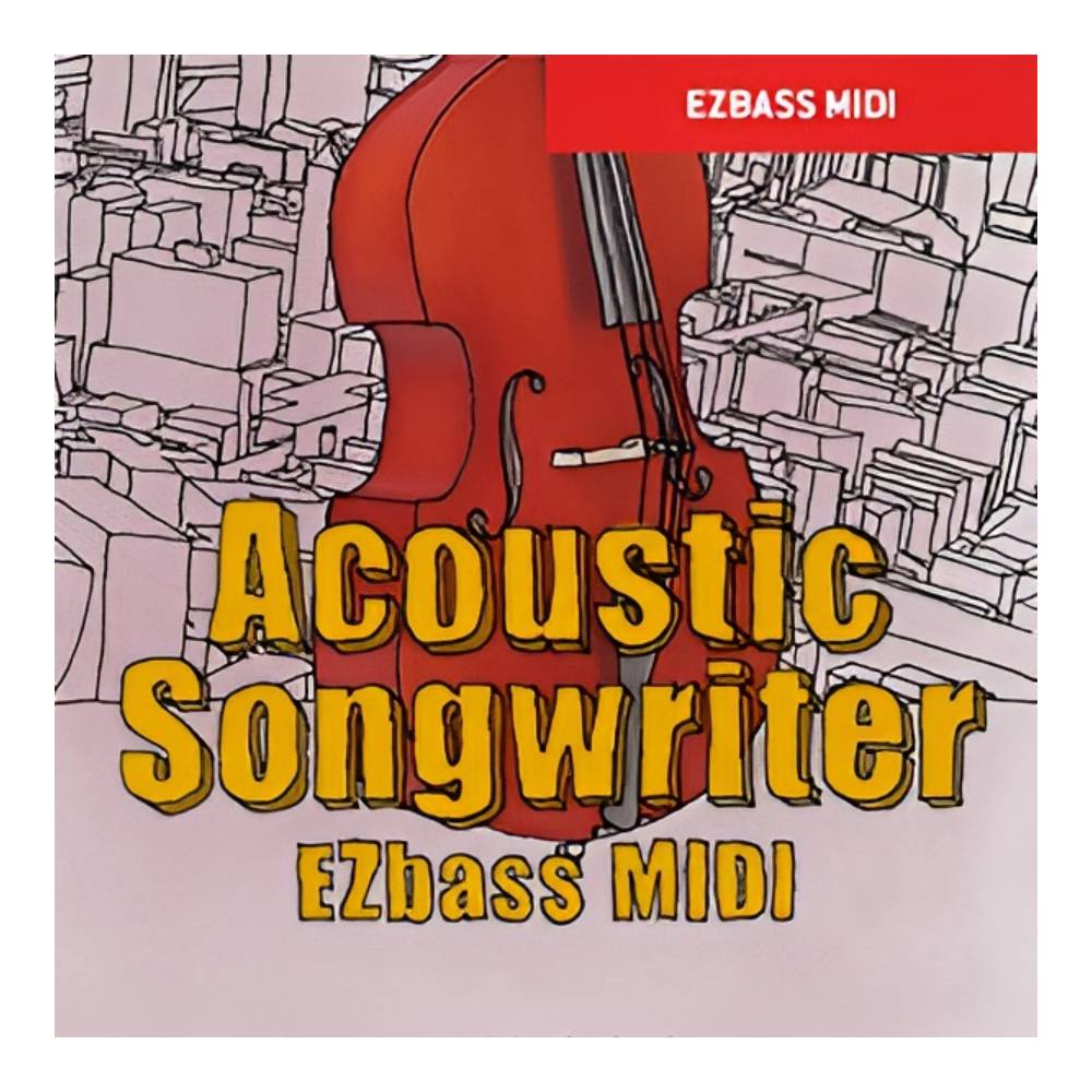 TOONTRACK BASS MIDI - ACOUSTIC SONGWRITER [メール納品]