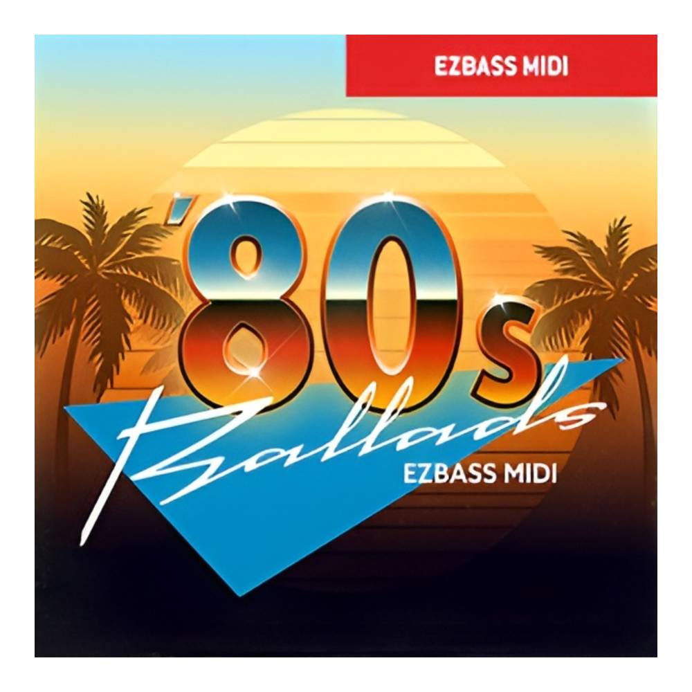 TOONTRACK BASS MIDI - EIGHTIES BALLADS [メール納品][メーカープロモーション 3/31まで]