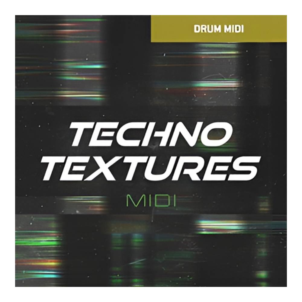 TOONTRACK DRUM MIDI - TECHNO TEXTURES [メール納品][メーカープロモーション 3/31まで]