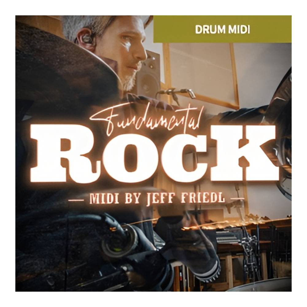 TOONTRACK DRUM MIDI - FUNDAMENTAL ROCK [�᡼��Ǽ��]