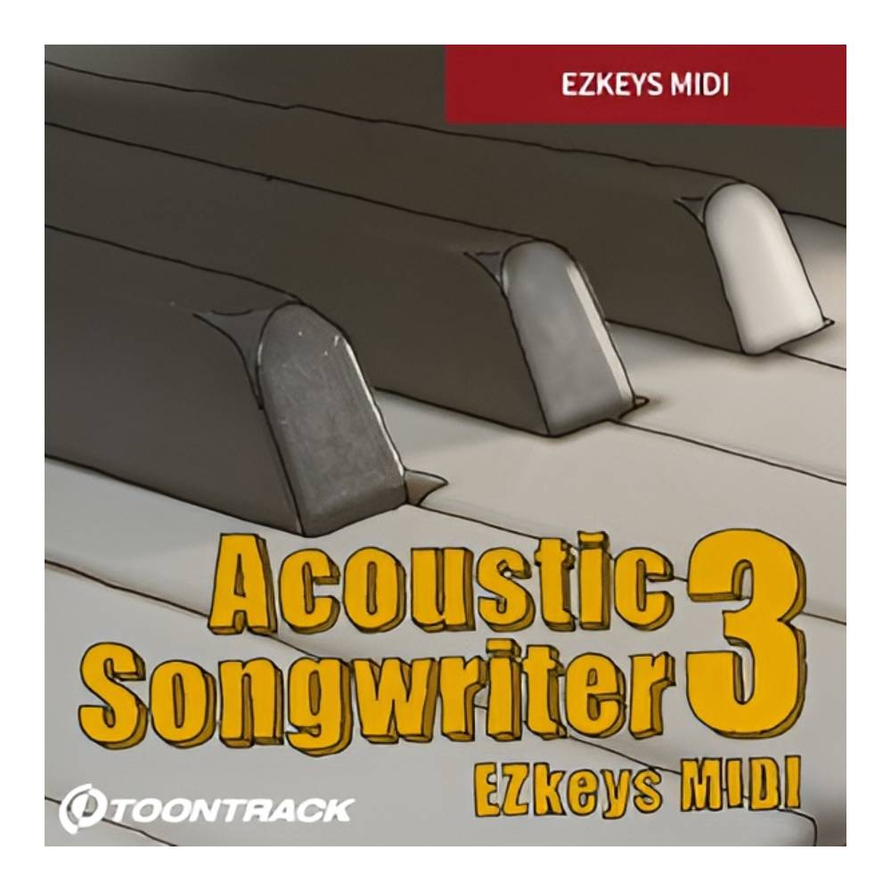 TOONTRACK KEYS MIDI - ACOUSTIC SONGWRITER 3 [�᡼��Ǽ��]