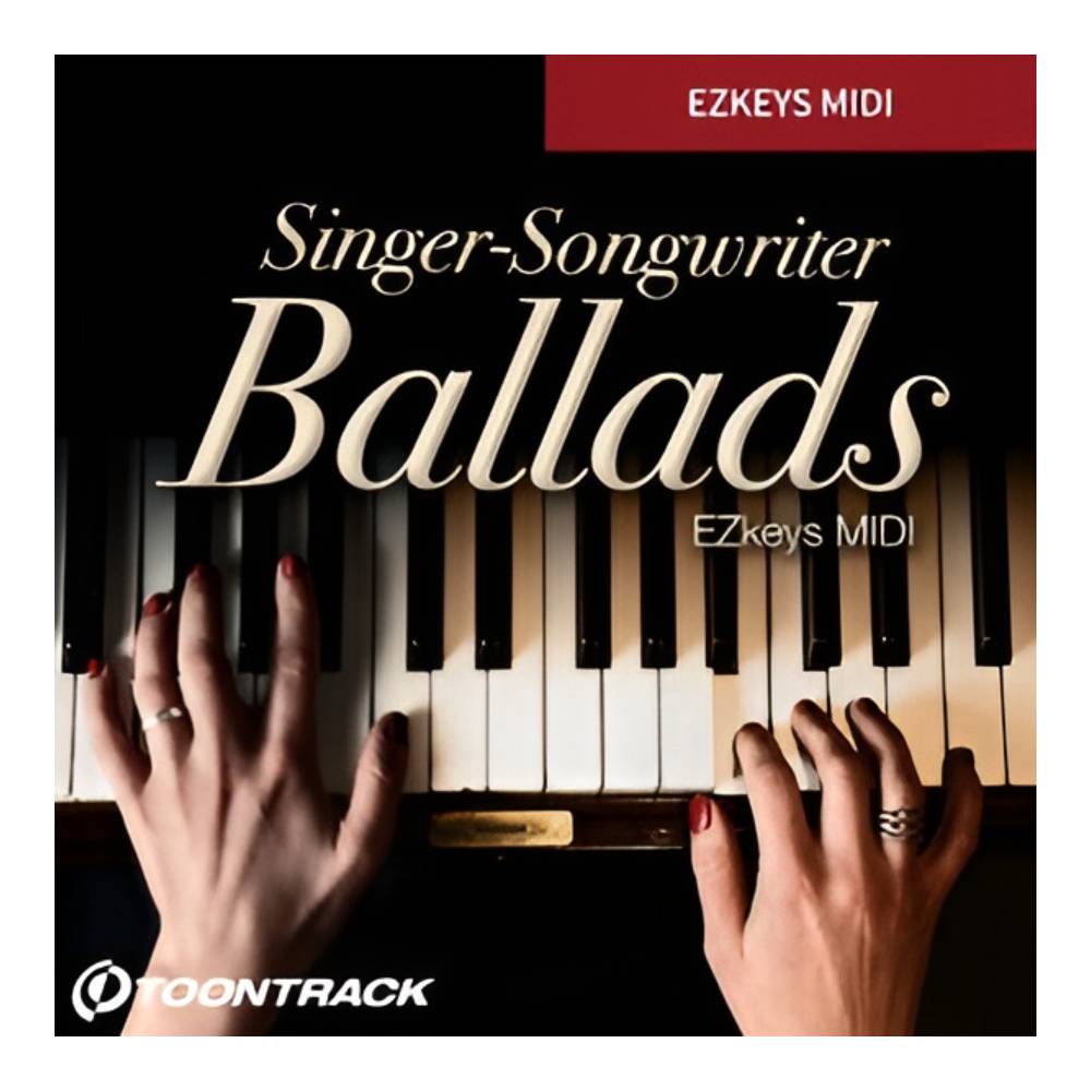 TOONTRACK KEYS MIDI - SINGER SONGWRITER BALLADS [�᡼��Ǽ��]