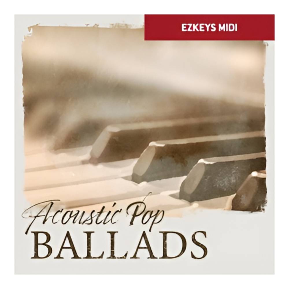 TOONTRACK KEYS MIDI - Acoustic Pop Ballads [�᡼��Ǽ��]