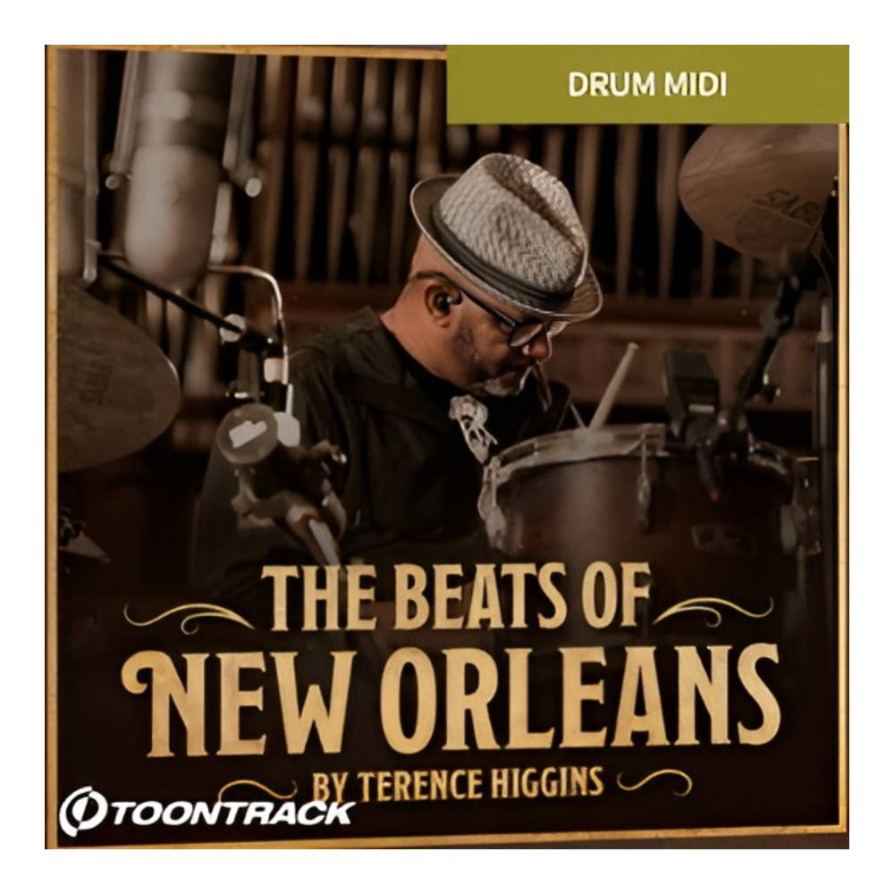 TOONTRACK DRUM MIDI - The Beats of New Orleans [�᡼��Ǽ��]
