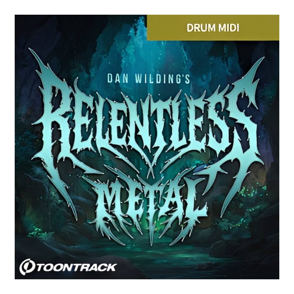 TOONTRACK DRUM MIDI - Relentless Metal [�᡼��Ǽ��]
