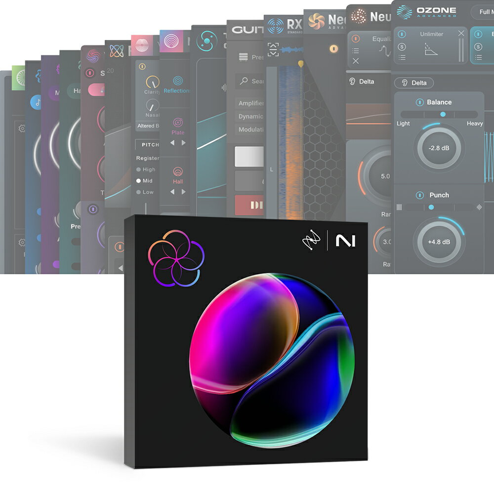 iZotope Music Production Suite 8.5 [メール納品]