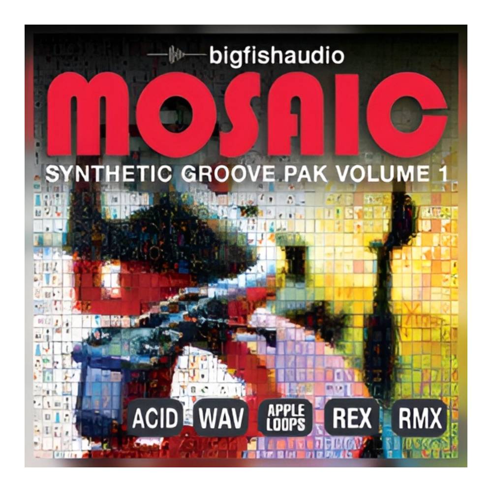 乐天商城 - BIG FISH AUDIO MOSAIC - SYNTHETIC GROOVE PAK VOL.1[メール納品]