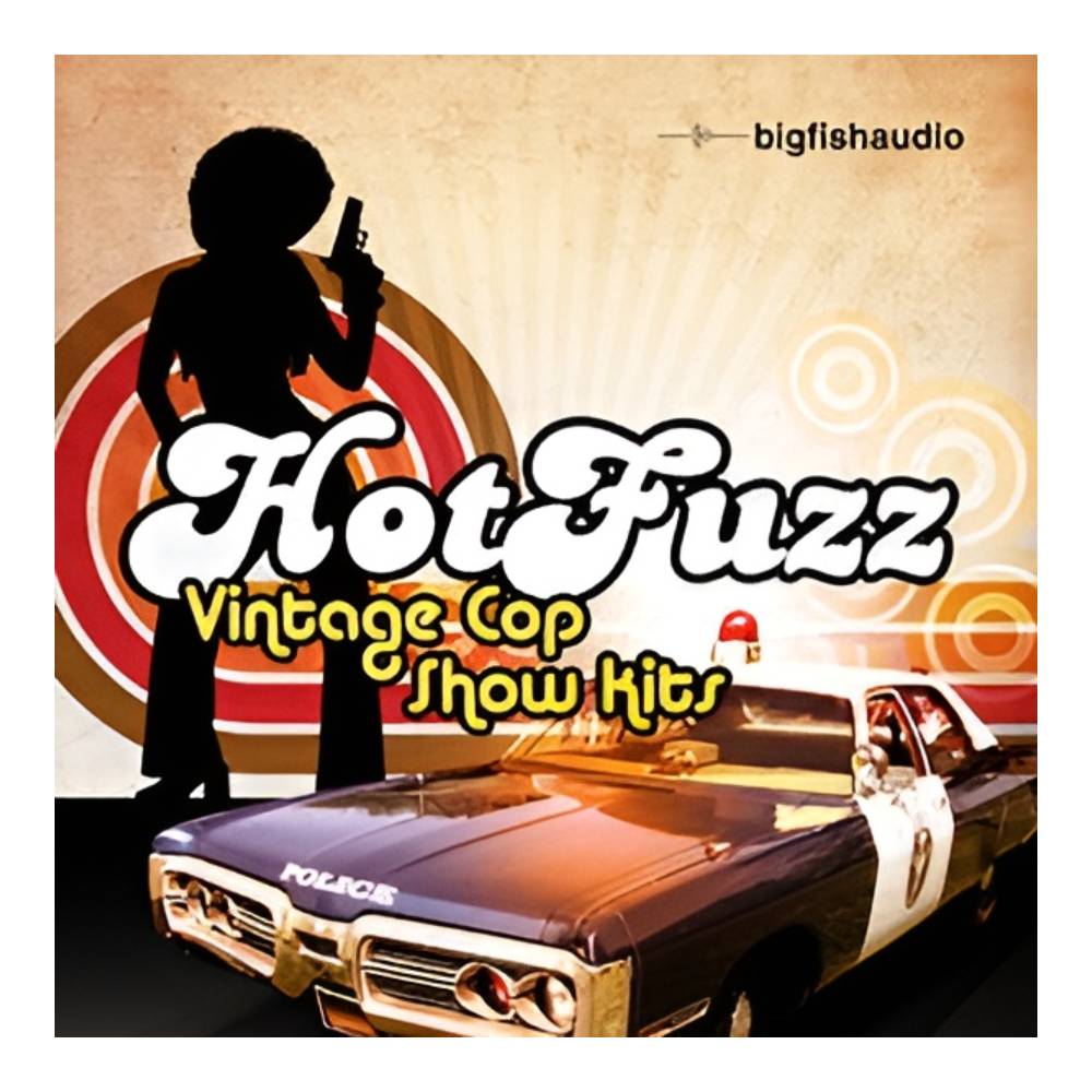 BIG FISH AUDIO HOT FUZZ - VINTAGE COP SHOW KITS[メール納品]