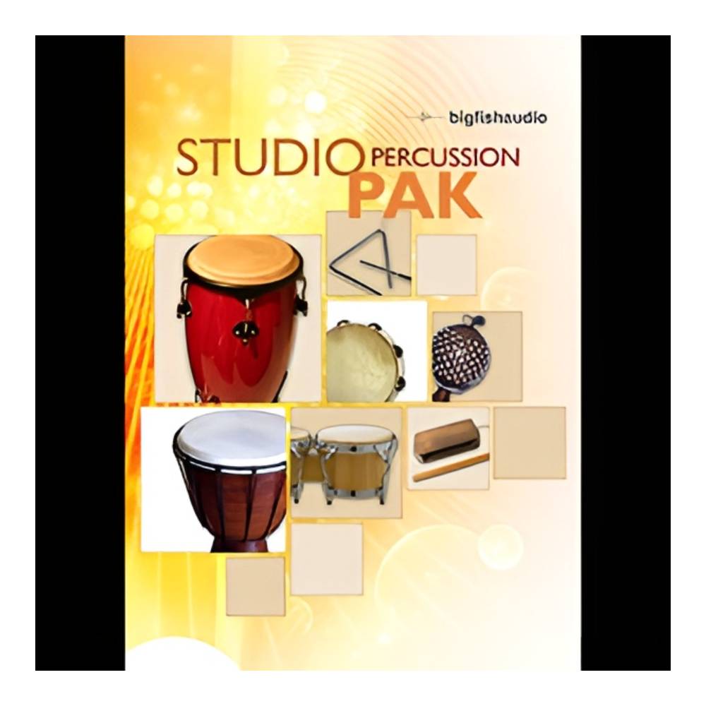 BIG FISH AUDIO STUDIO PERCUSSION PAK[メール納品]