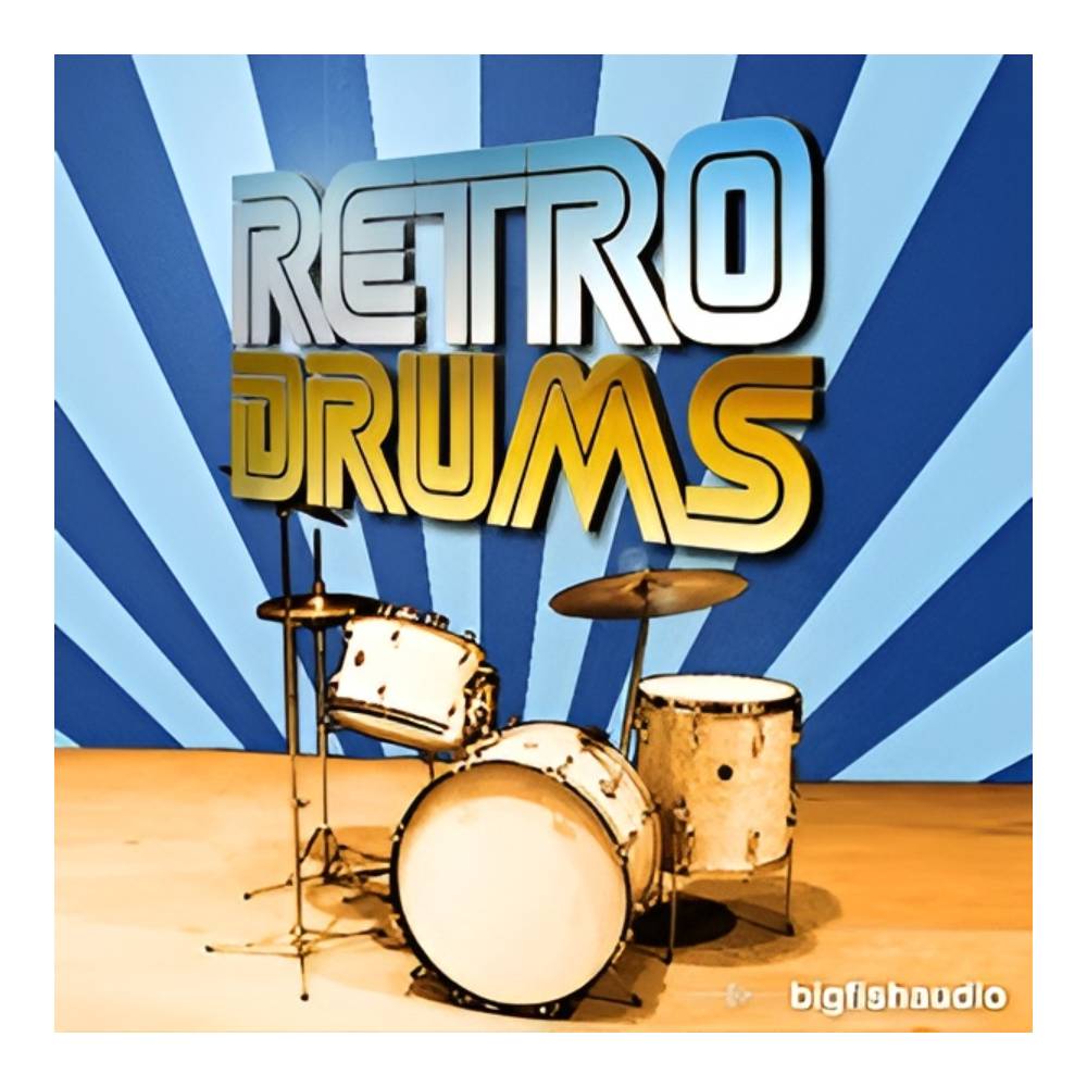 Sound Source - BIG FISH AUDIO RETRO DRUMS[メール納品]