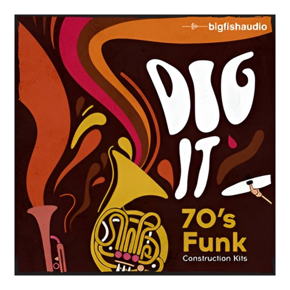 Sound Source - BIG FISH AUDIO DIG IT 70'S FUNK CONSTRUCTION KITS[メール納品]