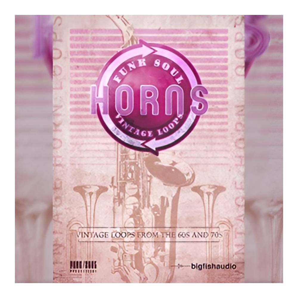 BIG FISH AUDIO FUNK SOUL VINTAGE HORN LOOPS[メール納品]