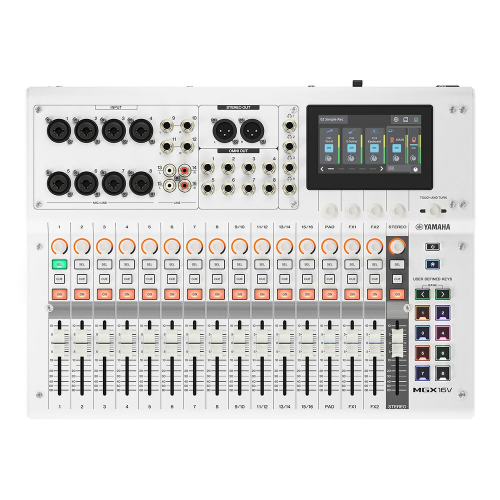 YAMAHA MGX16V W