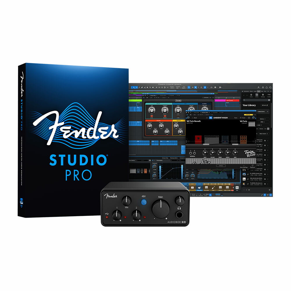 樂天商城 - Fender Studio AudioBox GO USB-C
