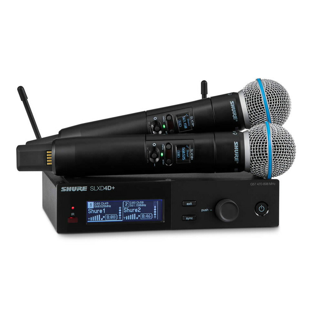 乐天商城 - SHURE SLXD24D+J/B58-JB