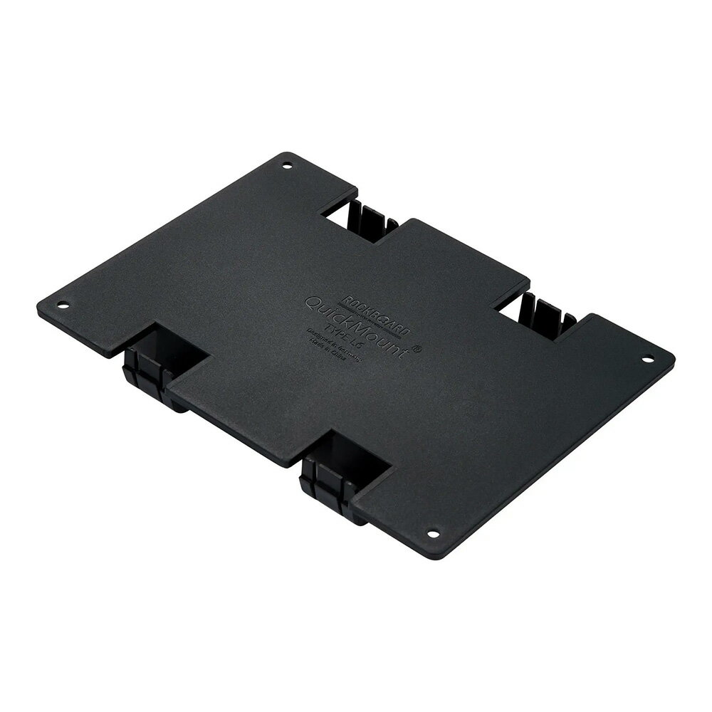 Effector Case - RockBoard by Warwick QuickMount Type L6 – Pedal Mounting Plate for LINE6 HX Stomp Pedals [RBO B QM T L6]