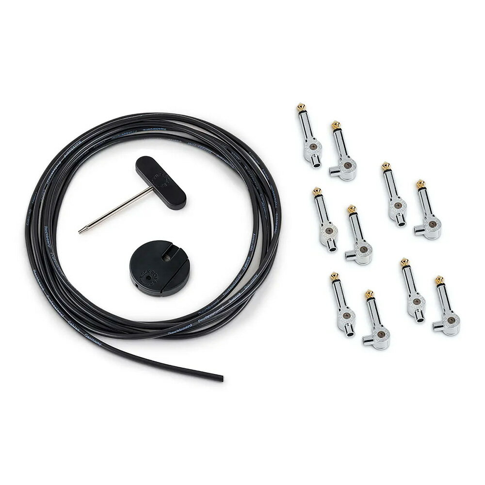 Shielded Cable - RockBoard by Warwick PatchWorks Solderless Patch Cable Set - 300 cm / 118 7/64
