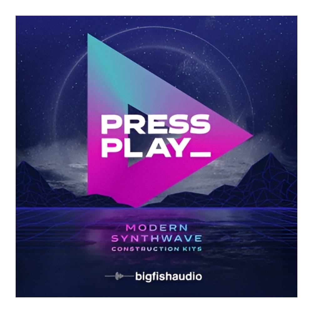 Rakuten - BIG FISH AUDIO PRESS PLAY - MODERN SYNTHWAVE CONSTRUCTION KITS[メール納品]