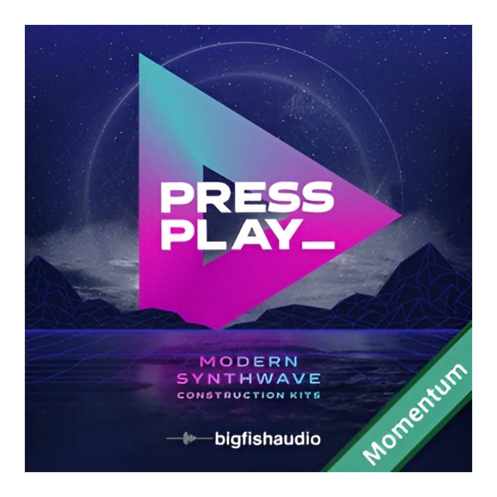 Sound Source - BIG FISH AUDIO PRESS PLAY - MODERN SYNTHWAVE MMT[メール納品]