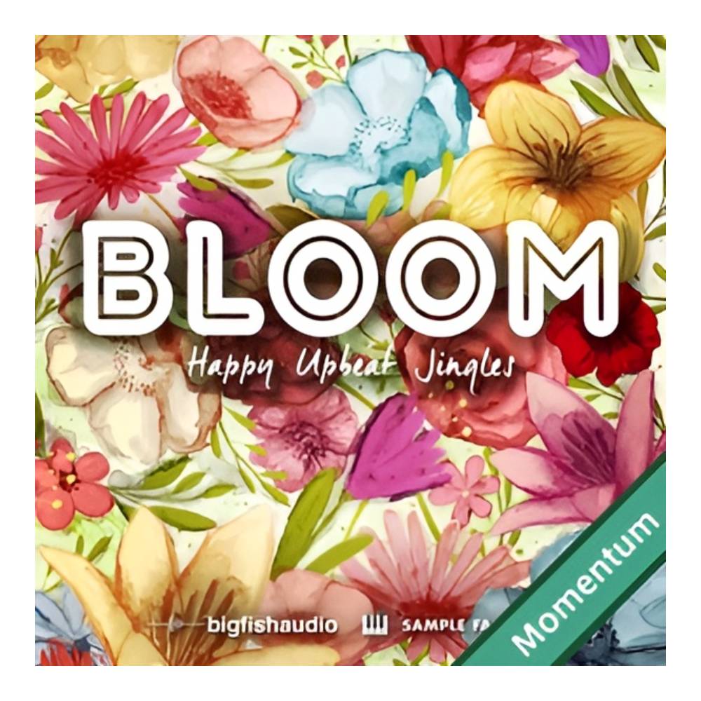 BIG FISH AUDIO BLOOM - HAPPY UPBEAT JINGLES MMT [メール納品]