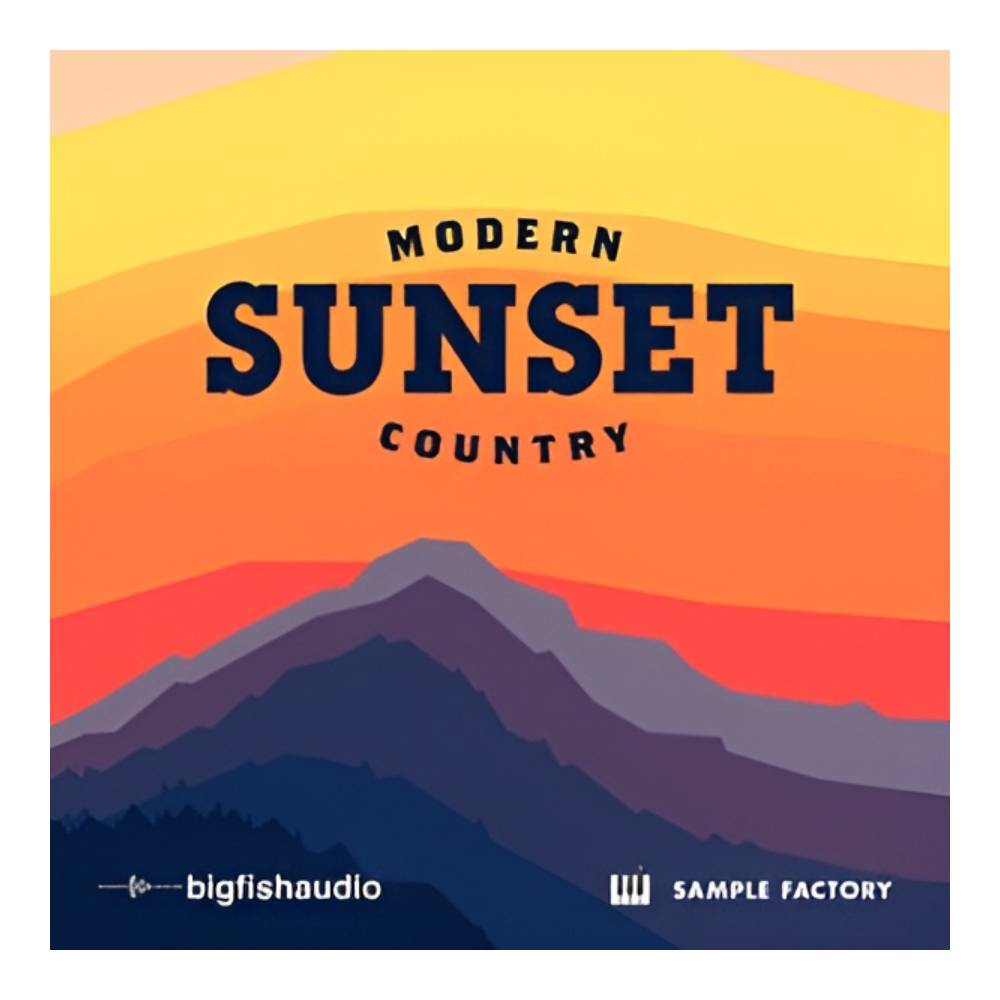 Sound Source - BIG FISH AUDIO SUNSET - MODERN COUNTRY[メール納品]
