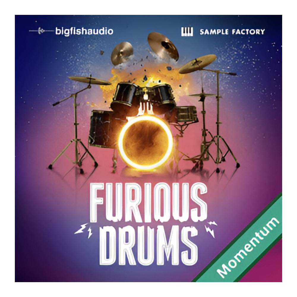 Sound Source - BIG FISH AUDIO FURIOUS DRUMS MMT[メール納品]