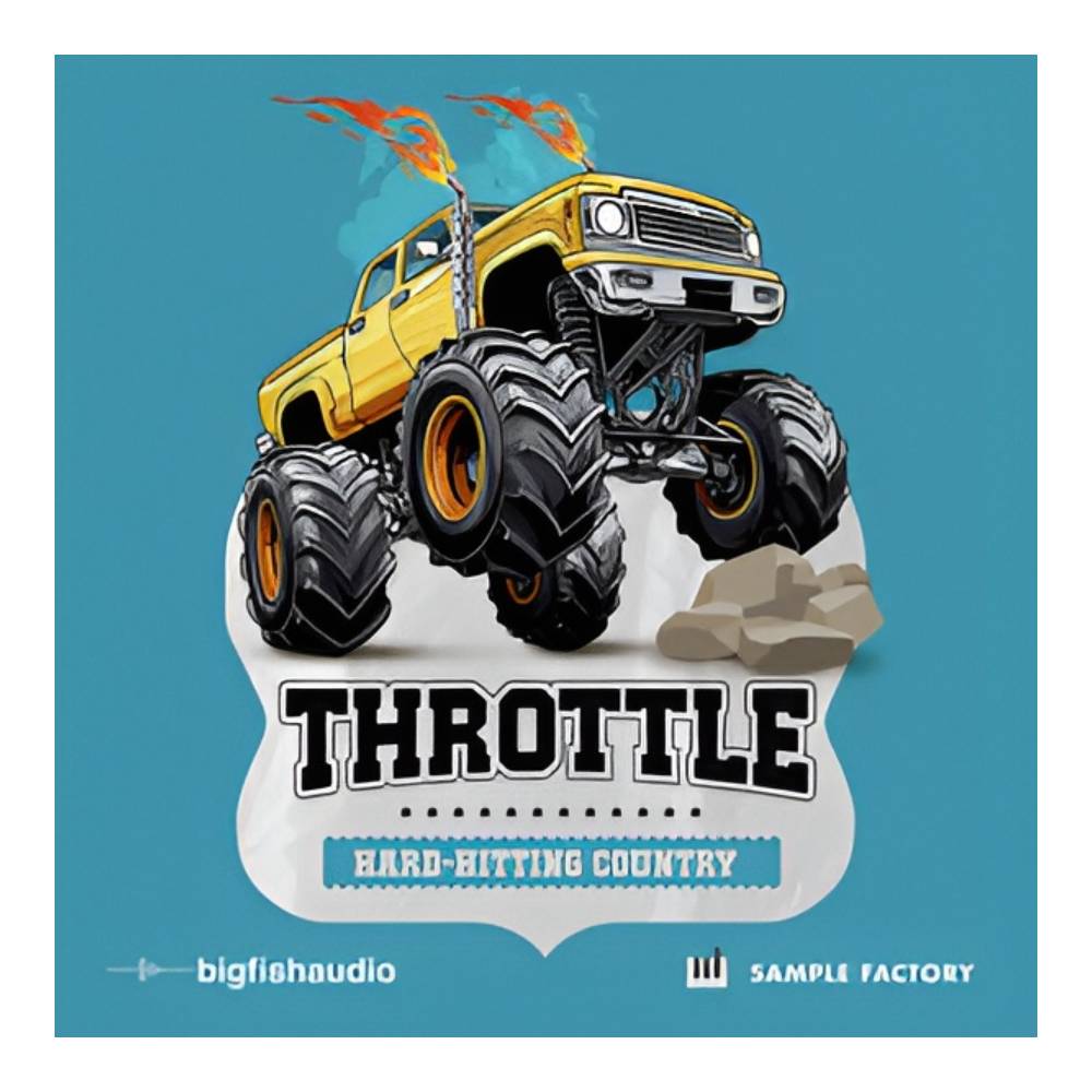 Sound Source - BIG FISH AUDIO THROTTLE - HARD HITTING COUNTRY[メール納品]