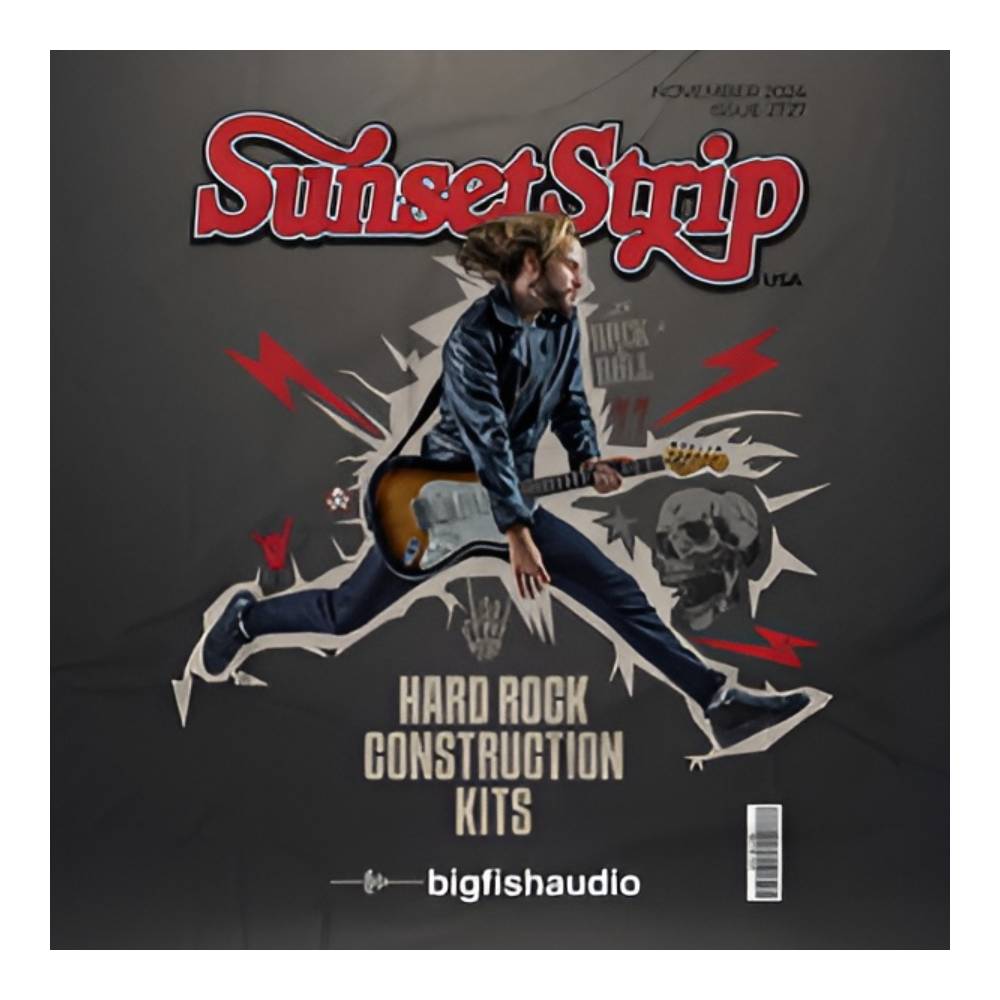 Sound Source - BIG FISH AUDIO SUNSET STRIP - HARD ROCK CONSTRUCTION KITS[メール納品]