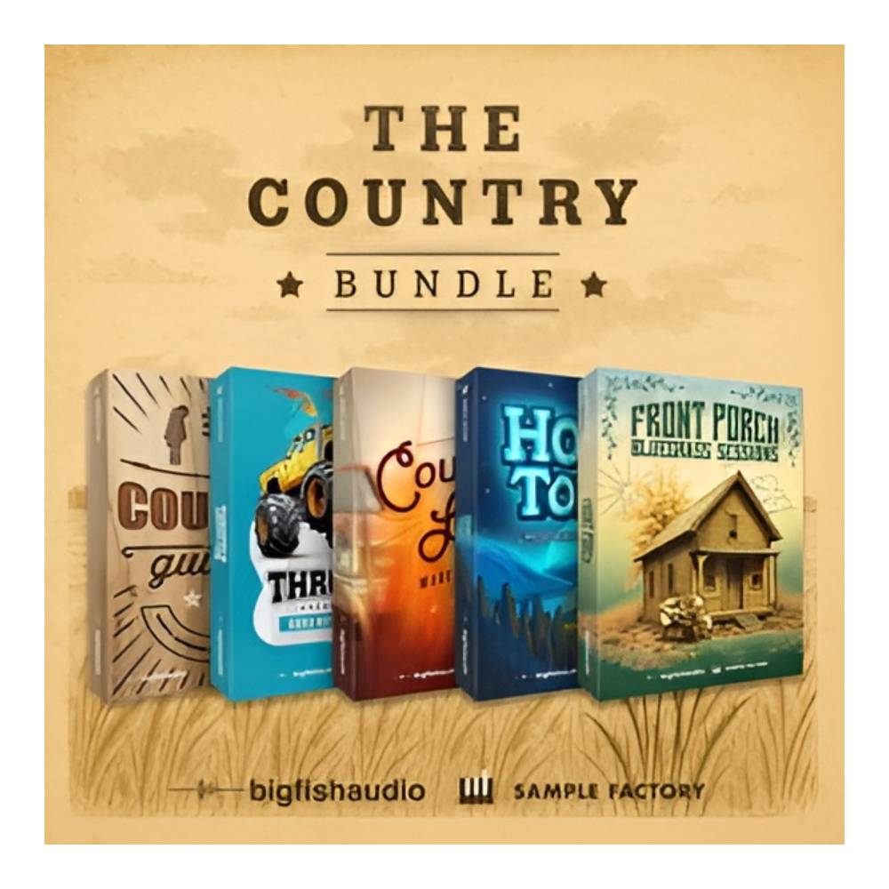 BIG FISH AUDIO THE COUNTRY BUNDLE[メール納品]