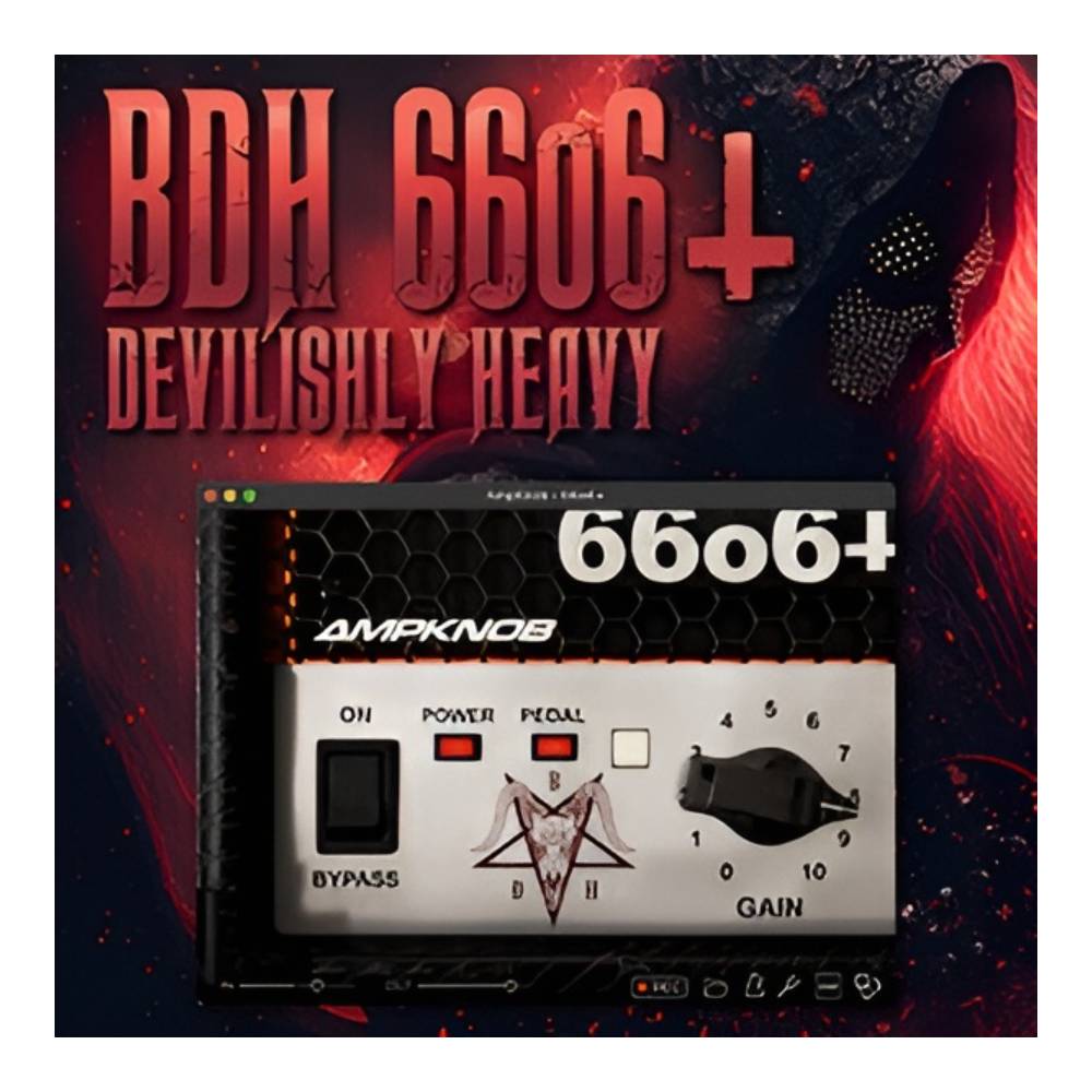Sound Source - BOGRENDIGITAL AMPKNOB - BDH 66o6+[メール納品]