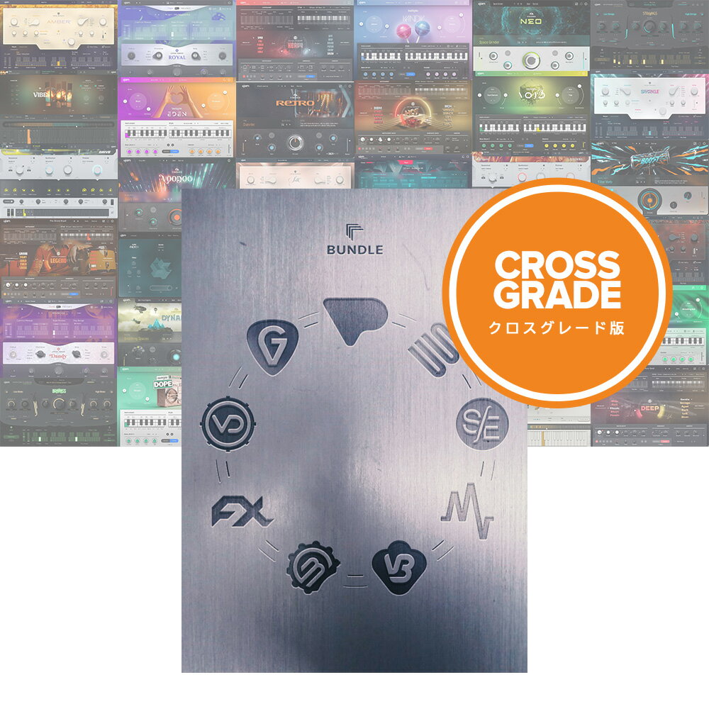 UJAM Music Creation Suite クロスグレード 40+ [メール納品][メーカープロモーション 6/30まで]