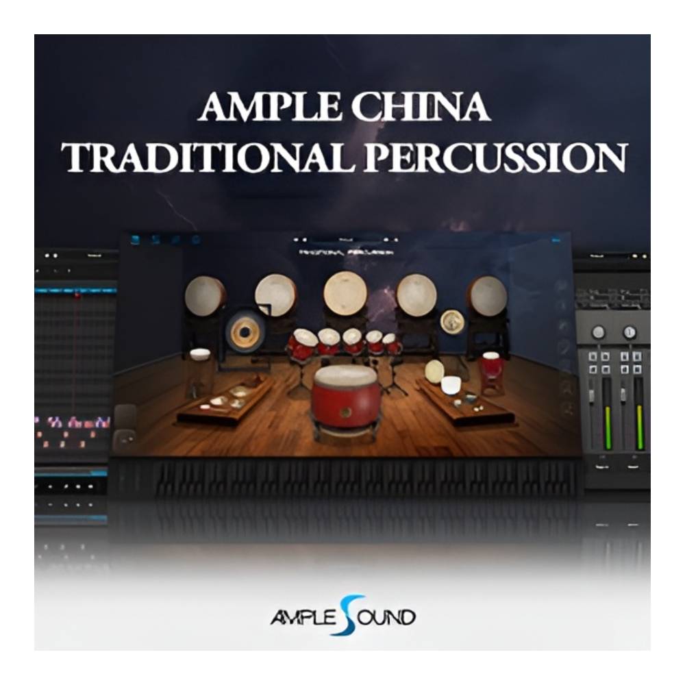 乐天商城 - AMPLE SOUND Ample China Traditional Percussion [メール納品][メーカープロモーション 7/18まで]