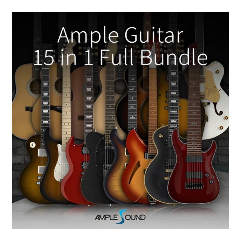 Sound Source - AMPLE SOUND Ample Guitar 15 in 1 Full Guitar Bundle [メール納品]